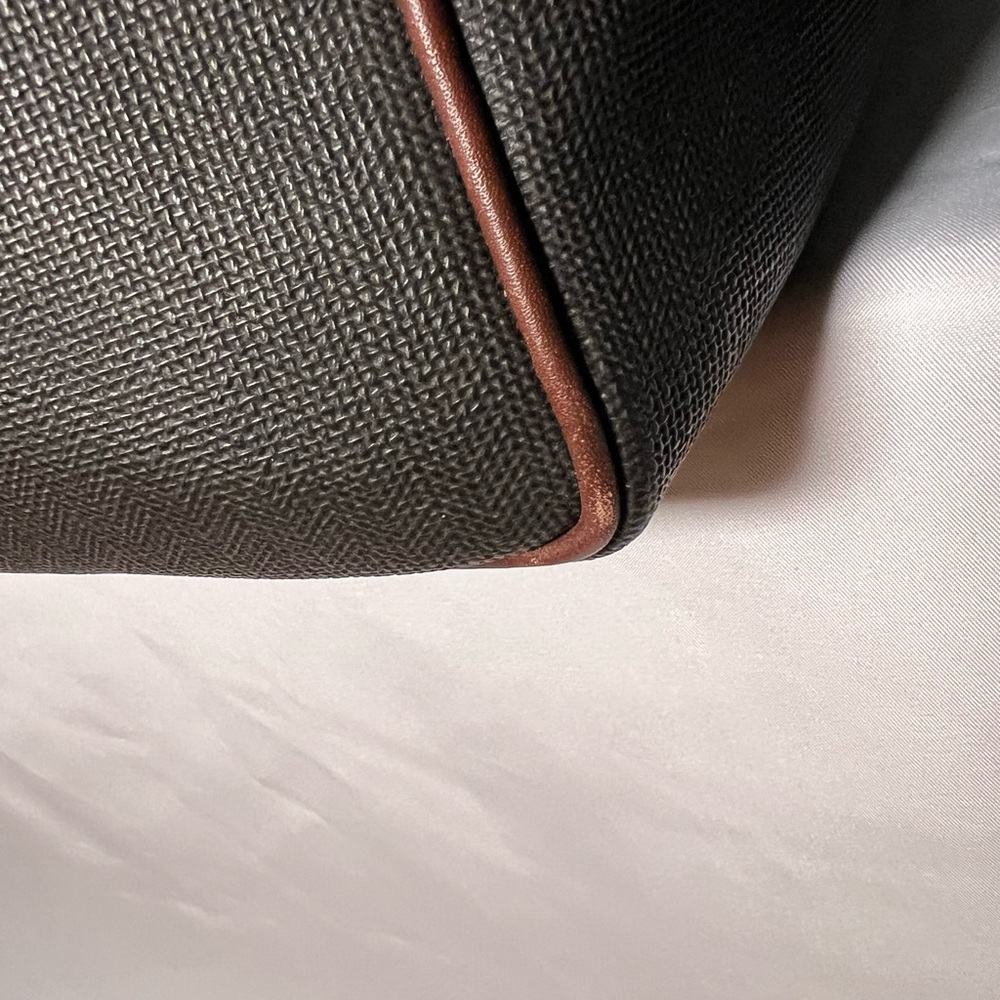 Dunhill Black and Brown Duffel Bag with Lock - Picture 8 of 15